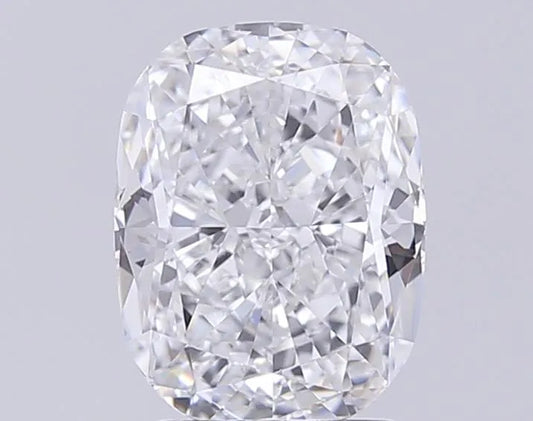 2.50ct Cushion modified Lab Grown Diamond (Colour E, Clarity VVS2, IGI Certified)