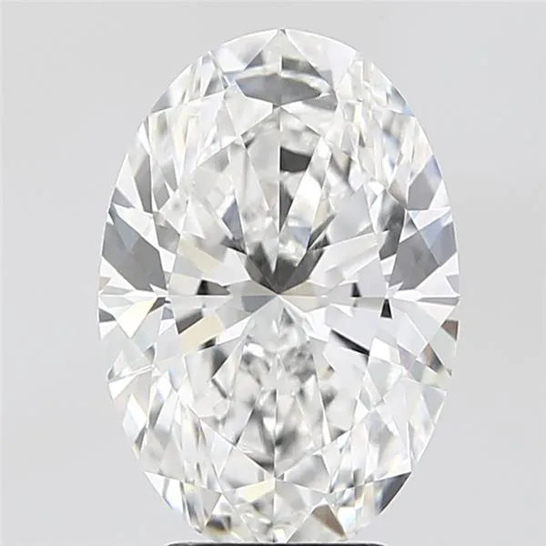 4.00ct Oval Lab Grown Diamond (Colour E, Clarity VVS1, IGI Certified)