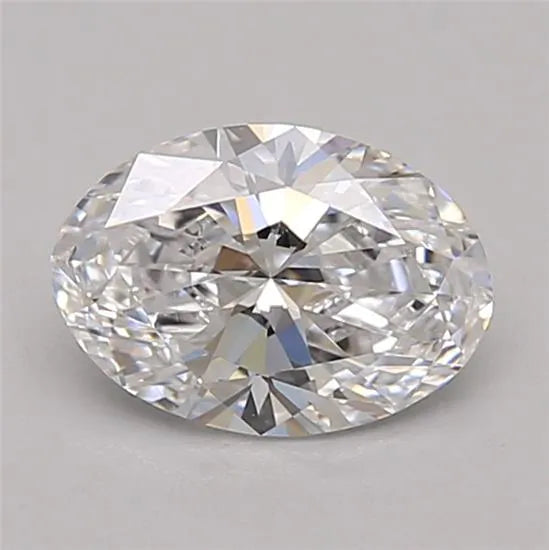 0.92ct Oval Lab Grown Diamond (Colour D, Clarity VVS2, Cut VG, IGI Certified)