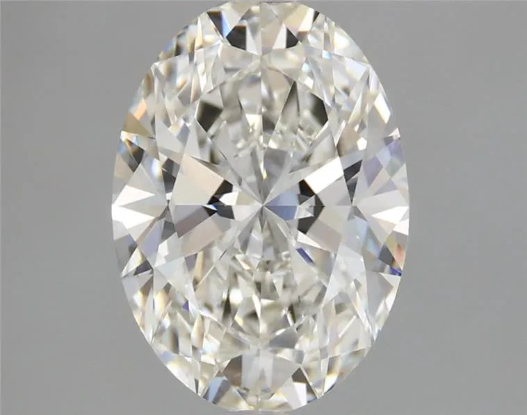 2.06ct Oval Lab Grown Diamond (Colour G, Clarity VVS2, IGI Certified)