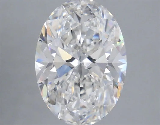 2.50ct Oval Lab Grown Diamond (Colour E, Clarity VS1, IGI Certified)