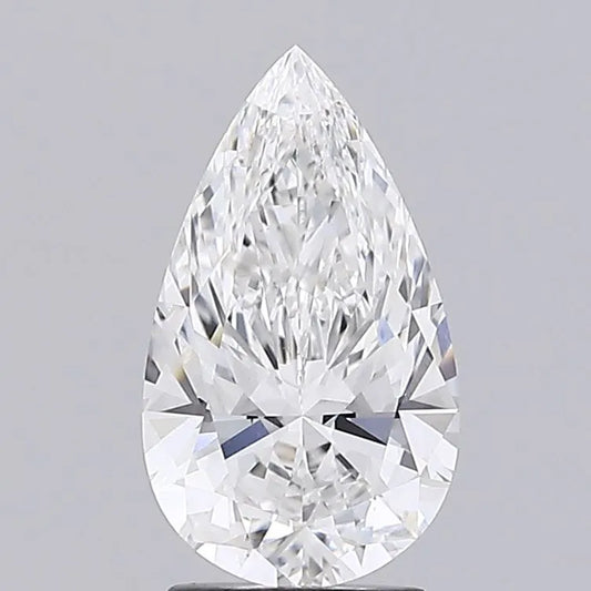 2.55ct Pear Lab Grown Diamond (Colour E, Clarity VVS2, IGI Certified)