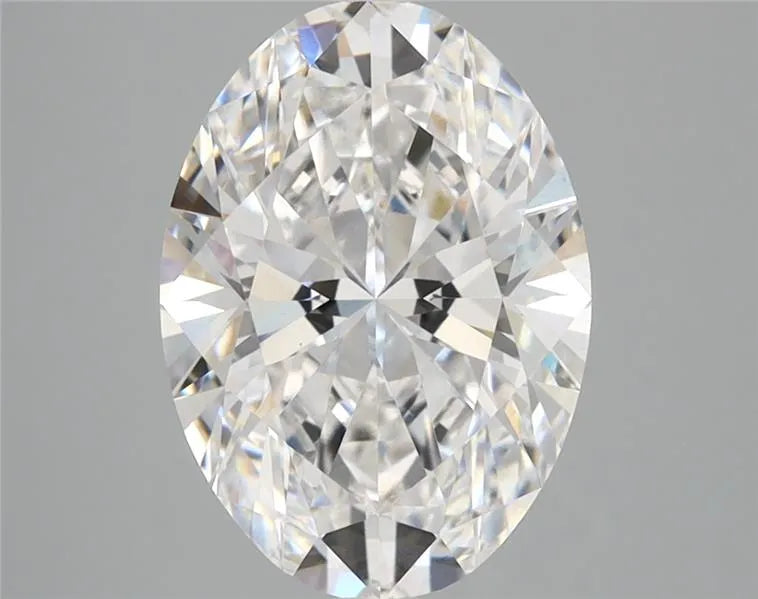 3.13ct Oval Lab Grown Diamond (Colour D, Clarity VVS2, IGI Certified)