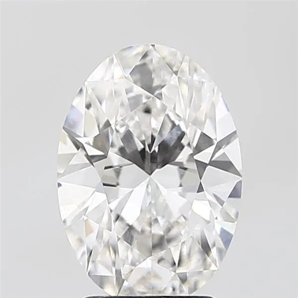 2.50ct Oval Lab Grown Diamond (Colour F, Clarity VS1, IGI Certified)