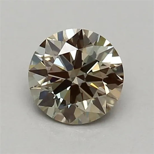 0.45ct Round Lab Grown Diamond (Colour Fancy Green, Clarity VVS2, Cut ID, IGI Certified)