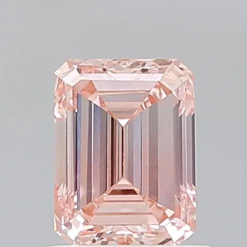 1.13ct Emerald Lab Grown Diamond (Colour Fancy Intense Pink, Clarity VS1, IGI Certified)