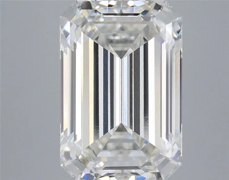 4.14ct Emerald Lab Grown Diamond (Colour H, Clarity VVS2, IGI Certified)