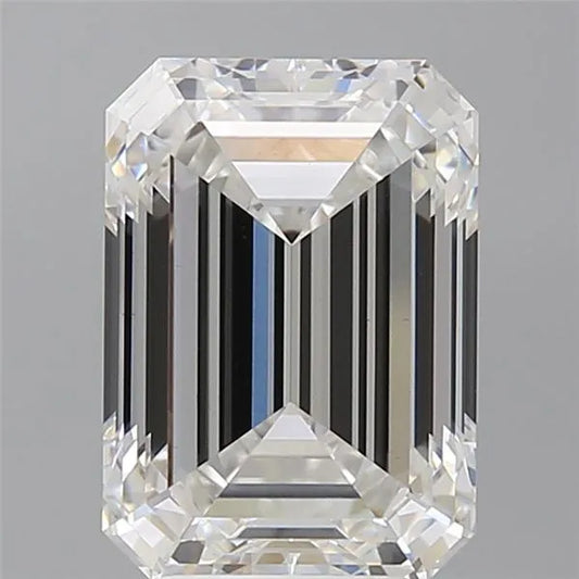 4.58ct Emerald Lab Grown Diamond (Colour F, Clarity VVS2, IGI Certified)
