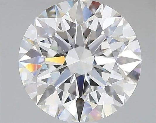 2.60ct Round Lab Grown Diamond (Colour D, Clarity VVS2, Cut ID, IGI Certified)