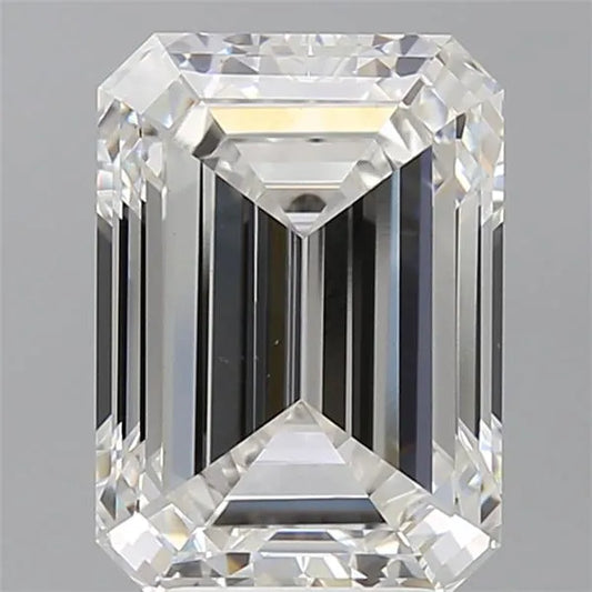 4.50ct Emerald Lab Grown Diamond (Colour F, Clarity VVS2, IGI Certified)