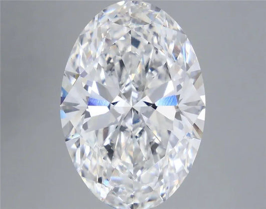 6.59ct Oval Lab Grown Diamond (Colour E, Clarity VS1, IGI Certified)