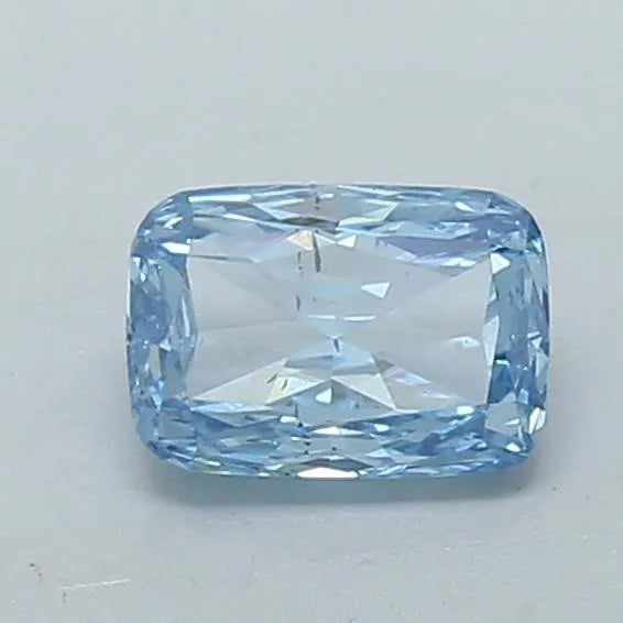 1.03ct Cushion modified Lab Grown Diamond (Colour Fancy Vivid Blue, Clarity SI2, IGI Certified)