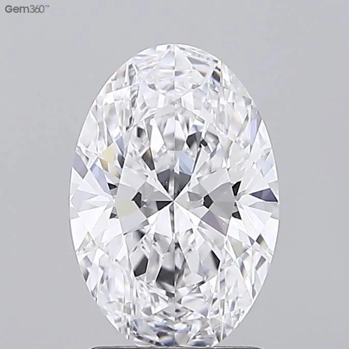 1.79ct Oval Lab Grown Diamond (Colour E, Clarity VVS2, GIA Certified)