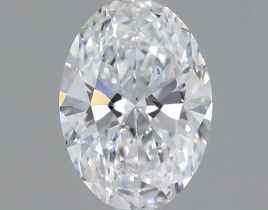 0.47ct Oval Lab Grown Diamond (Colour D, Clarity VS1, IGI Certified)