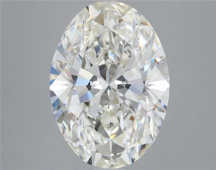 4.00ct Oval Lab Grown Diamond (Colour G, Clarity VS1, IGI Certified)