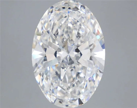 7.10ct Oval Lab Grown Diamond (Colour E, Clarity VS1, IGI Certified)