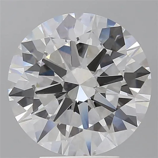 4.50ct Round Lab Grown Diamond (Colour E, Clarity VS1, Cut EX, IGI Certified)