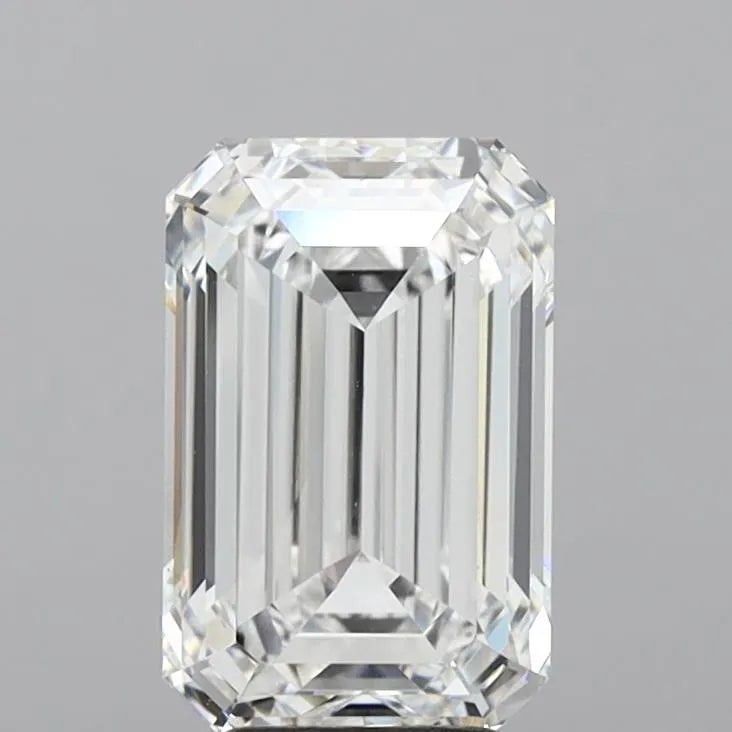 5.53ct Emerald Lab Grown Diamond (Colour D, Clarity VVS2, IGI Certified)
