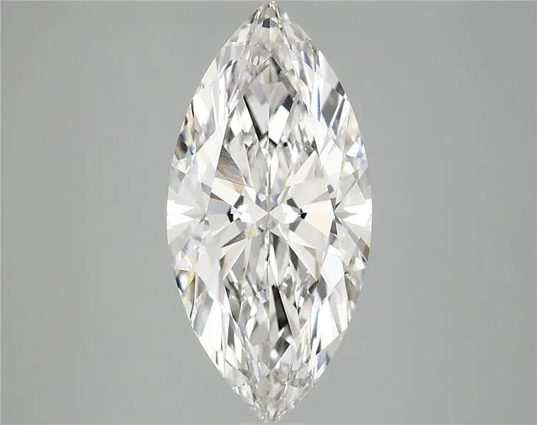 3.04ct Marquise Lab Grown Diamond (Colour G, Clarity VVS2, IGI Certified)