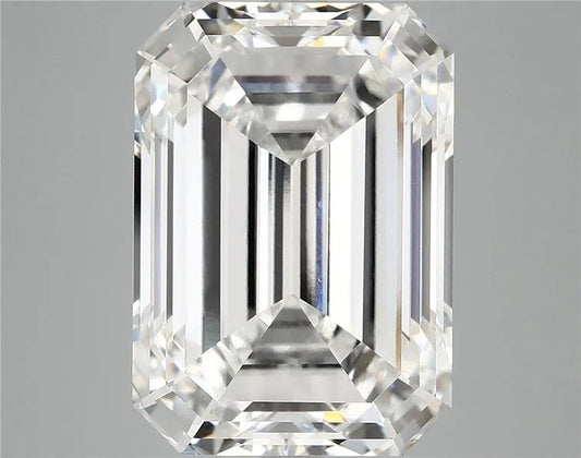 10.55ct Emerald Lab Grown Diamond (Colour E, Clarity VVS2, IGI Certified)