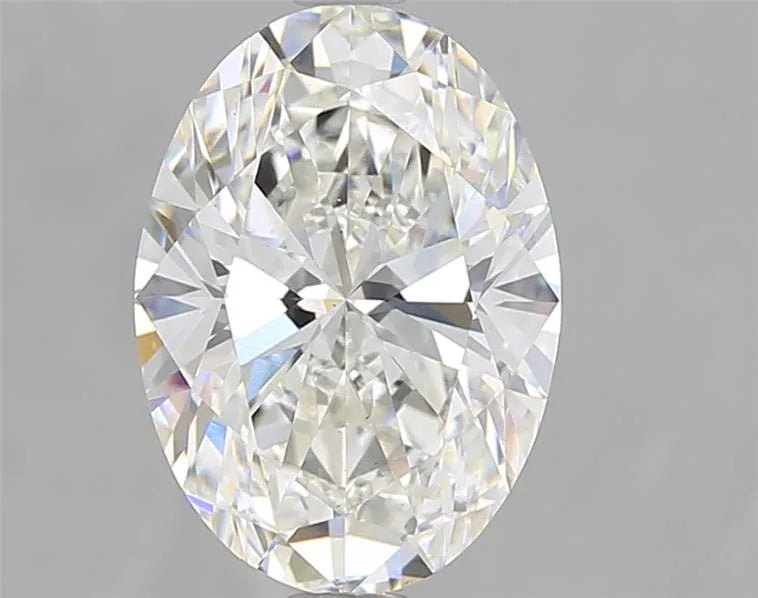 2.93ct Oval Lab Grown Diamond (Colour G, Clarity VS2, IGI Certified)