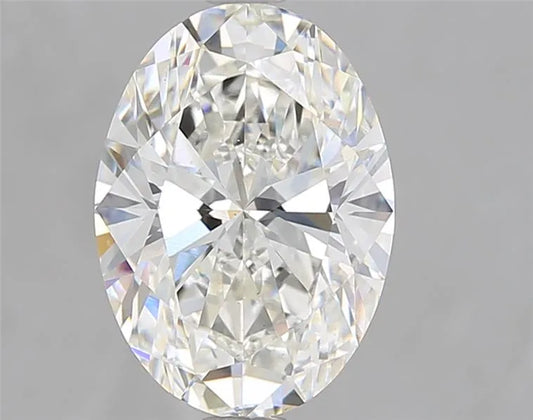 2.93ct Oval Lab Grown Diamond (Colour G, Clarity VS2, IGI Certified)