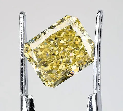3.63ct Radiant Lab Grown Diamond (Colour Fancy Intense Yellow, Clarity VS1, IGI Certified)