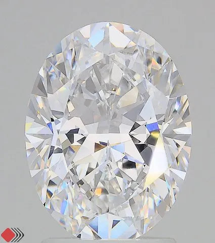 2.57ct Oval Lab Grown Diamond (Colour D, Clarity VVS2, IGI Certified)