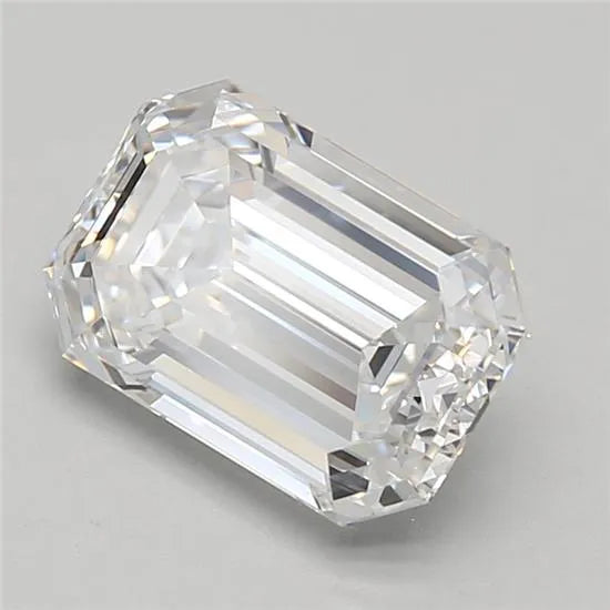 2.05ct Emerald Lab Grown Diamond (Colour D, Clarity VVS1, GIA Certified)