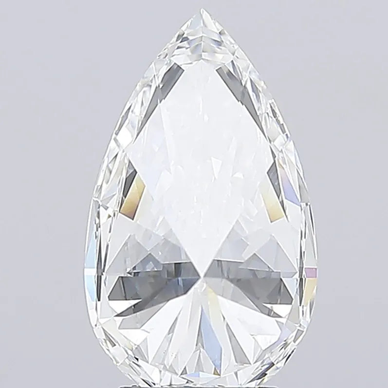 3.70ct Pear Lab Grown Diamond (Colour E, Clarity VVS2, IGI Certified)