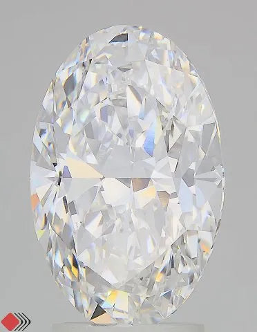 3.59ct Oval Lab Grown Diamond (Colour E, Clarity VVS2, IGI Certified)