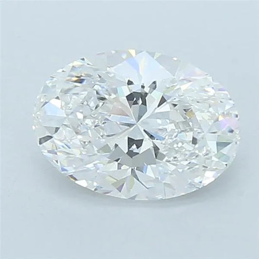 2.51ct Oval Lab Grown Diamond (Colour D, Clarity VS1, IGI Certified)