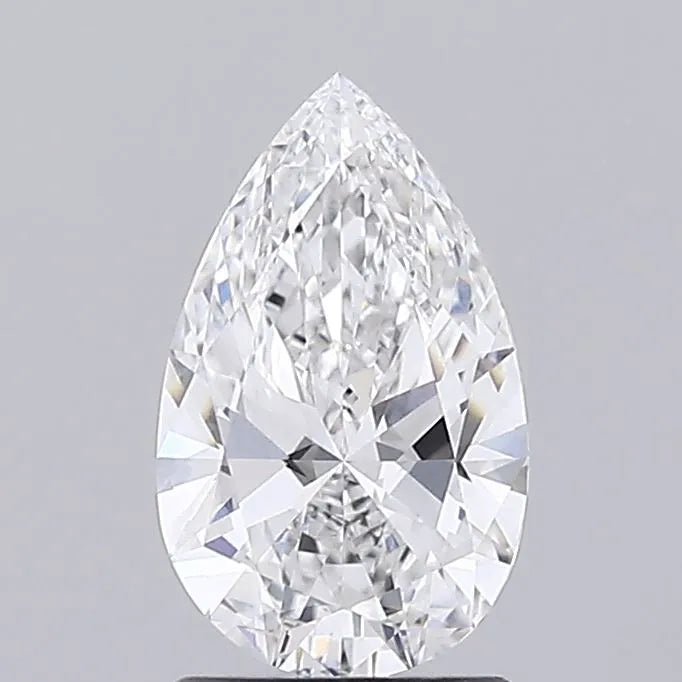 1.37ct Pear Lab Grown Diamond (Colour E, Clarity VVS2, IGI Certified)