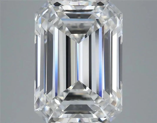 5.29ct Emerald Lab Grown Diamond (Colour F, Clarity VVS2, IGI Certified)