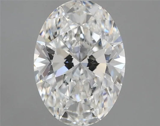 3.01ct Oval Lab Grown Diamond (Colour E, Clarity VVS1, IGI Certified)