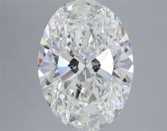 3.00ct Oval Lab Grown Diamond (Colour F, Clarity VVS2, IGI Certified)