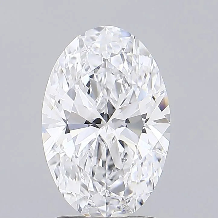2.01ct Oval Lab Grown Diamond (Colour D, Clarity IF, IGI Certified)