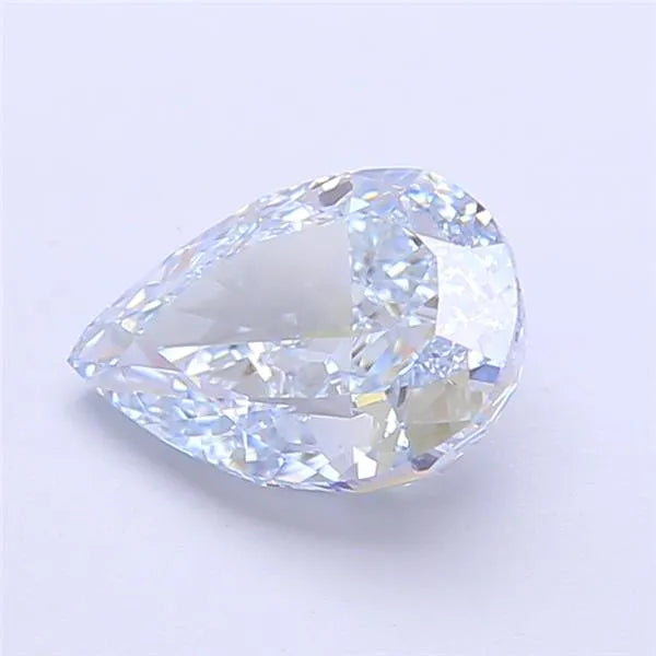 1.77ct Pear Lab Grown Diamond (Colour Fancy Blue, Clarity VVS1, IGI Certified)