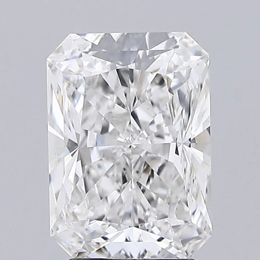 2.99ct Radiant Lab Grown Diamond (Colour E, Clarity VVS2, IGI Certified)