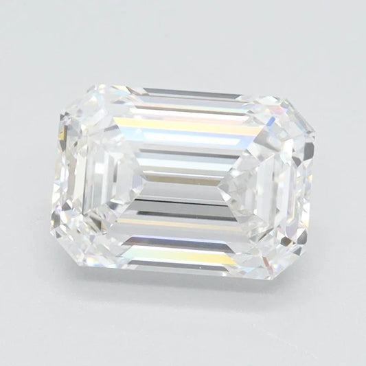 2.01ct Emerald Lab Grown Diamond (Colour E, Clarity VS2, IGI Certified)