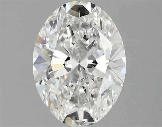 1.50ct Oval Lab Grown Diamond (Colour E, Clarity VVS2, IGI Certified)