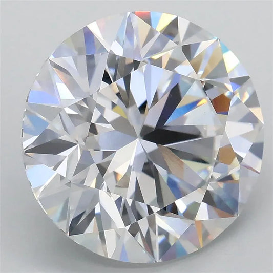 4.50ct Round Lab Grown Diamond (Colour D, Clarity VVS2, Cut ID, IGI Certified)