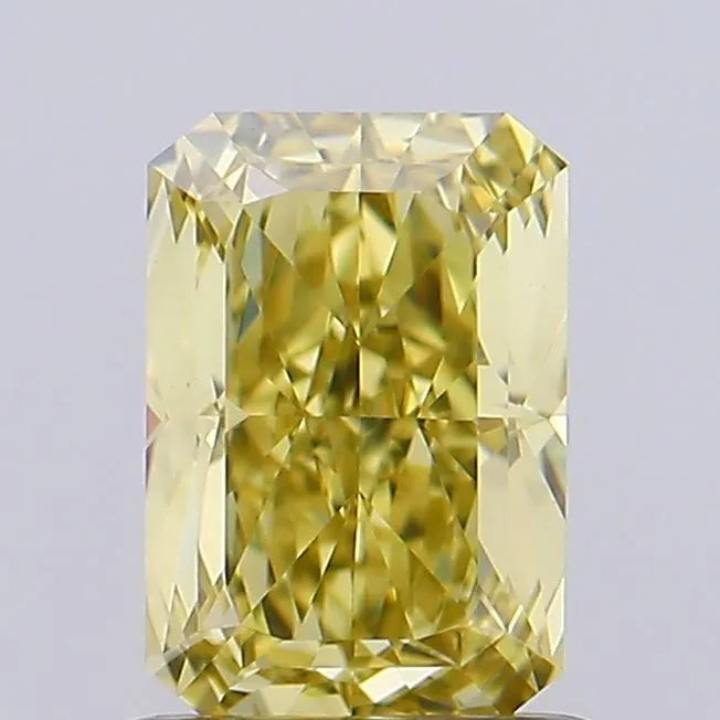 1.00ct Radiant Lab Grown Diamond (Colour Fancy Yellow, Clarity VVS2, IGI Certified)
