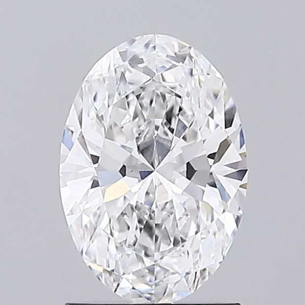 1.44ct Oval Lab Grown Diamond (Colour D, Clarity VVS2, IGI Certified)