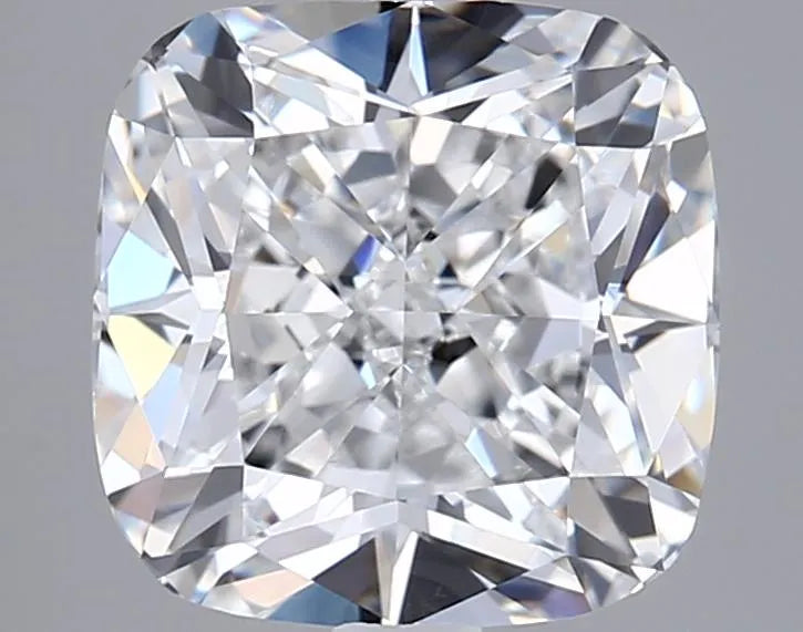 3.00ct Cushion modified Lab Grown Diamond (Colour D, Clarity VVS2, IGI Certified)