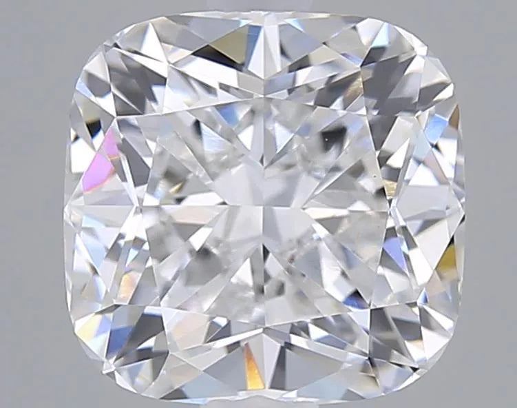 3.00ct Cushion modified Lab Grown Diamond (Colour D, Clarity VVS2, IGI Certified)