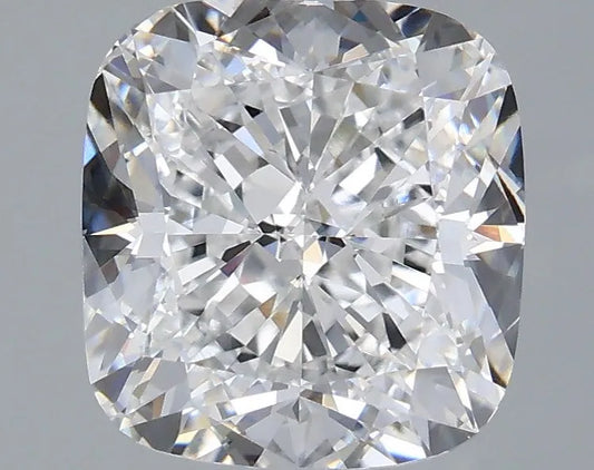 3.00ct Cushion modified Lab Grown Diamond (Colour E, Clarity VVS2, IGI Certified)