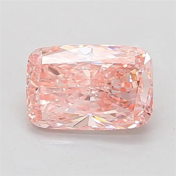 3.00ct Cushion modified Lab Grown Diamond (Colour Fancy Vivid Pink, Clarity VS2, IGI Certified)