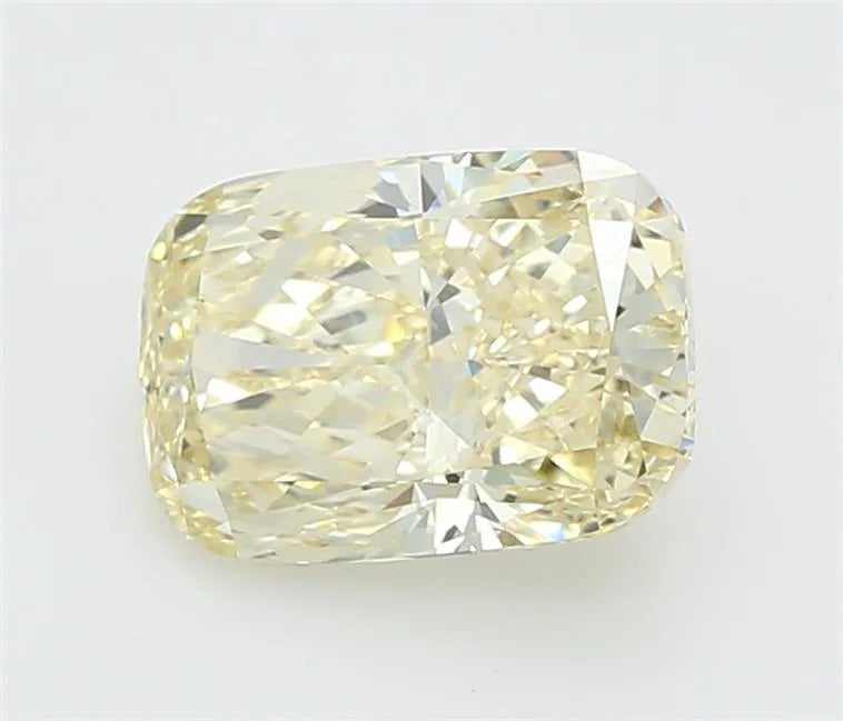 3.00ct Cushion modified Lab Grown Diamond (Colour Fancy Yellow, Clarity VS1, IGI Certified)