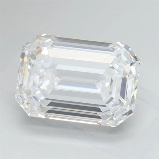3.00ct Emerald Lab Grown Diamond (Colour D, Clarity IF, IGI Certified)
